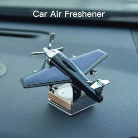  Solar Aircraft Decoration Mini Car Perfume