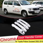 Chrome Door Handle Cover for Toyota Probox Succeed 2002~2019 