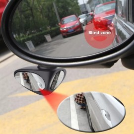 360 Degree Rotatable 2 Side Car Blind Spot Convex Mirror