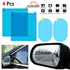 Car Side Mirror Window Films 4pcs