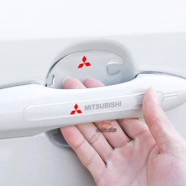Car Door Bowl Handle Protection Sticker-Mitsubishi