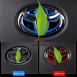 Car steering wheel emblem sticker Toyota