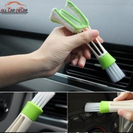 Car Washer Microfiber Car Cleaning Brush-Green
