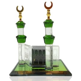 Crystal Kaaba Minar Showpiece
