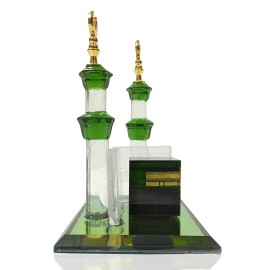 Crystal Kaaba Minar Showpiece