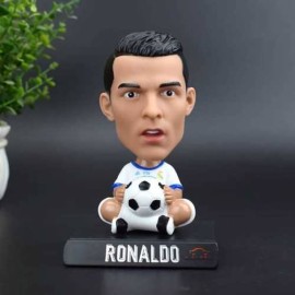 Cute Football Star Head Shaking Doll-Ronaldo
