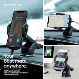 360 Rotating Stretching Mechanical Dashboard Mobile Holder