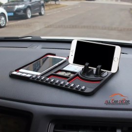 Non-Slip Phone Pad for 4-in-1 Car Parking Number Card