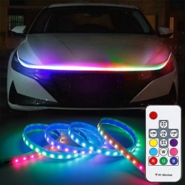 Led Car Hood Light Strip with Remote Control