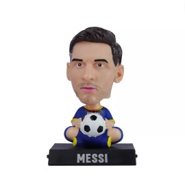 Cute Football Star Head Shaking Doll-Messi